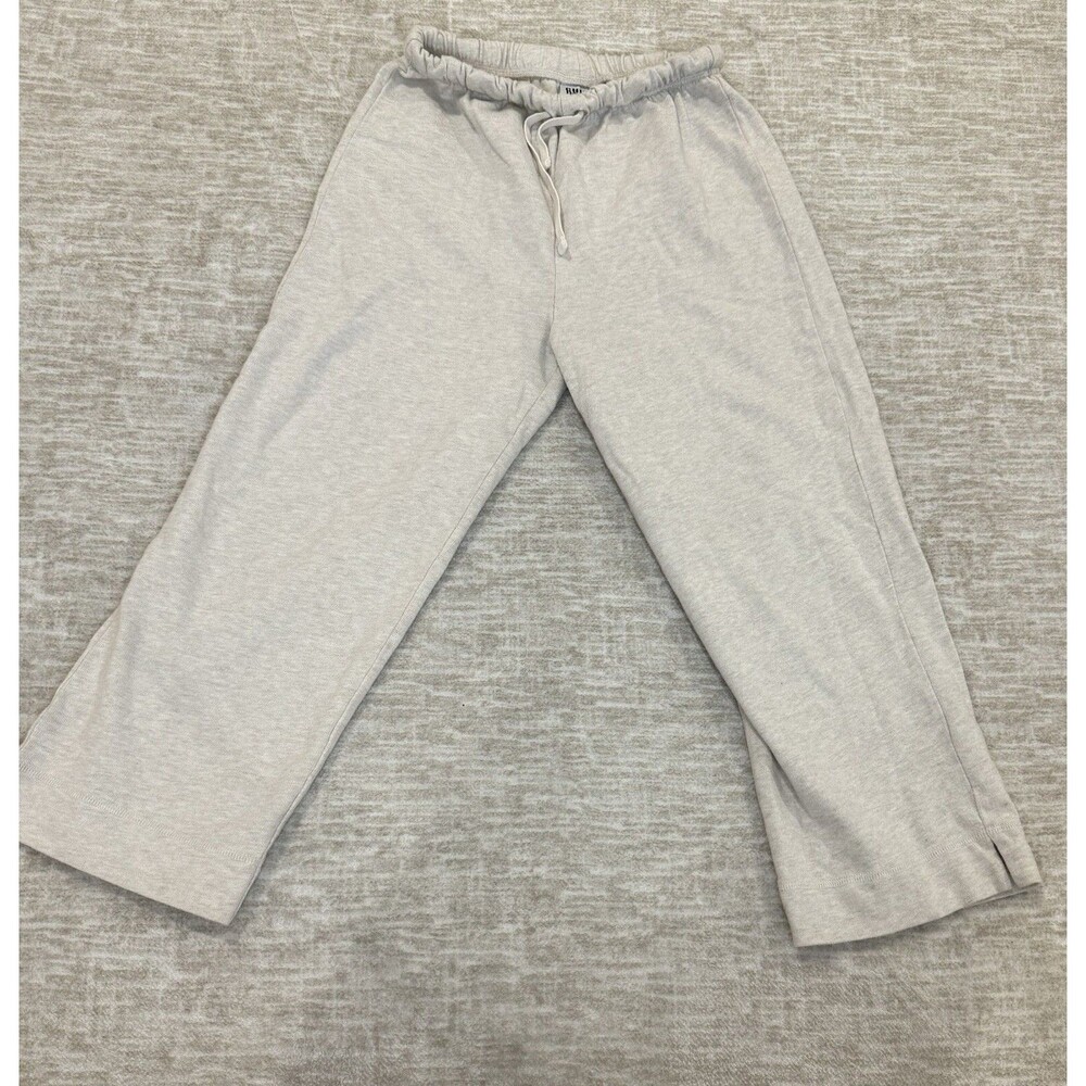 Chico's Design Womens Jogger Pants Sweatpants Loungewear Active Size 0 Capri